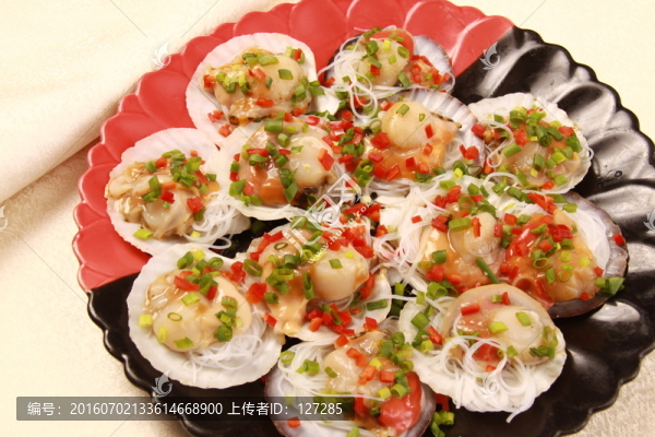 蒜蓉粉絲蒸扇貝