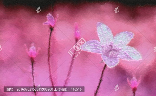花卉裝飾畫