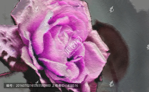 花卉裝飾畫