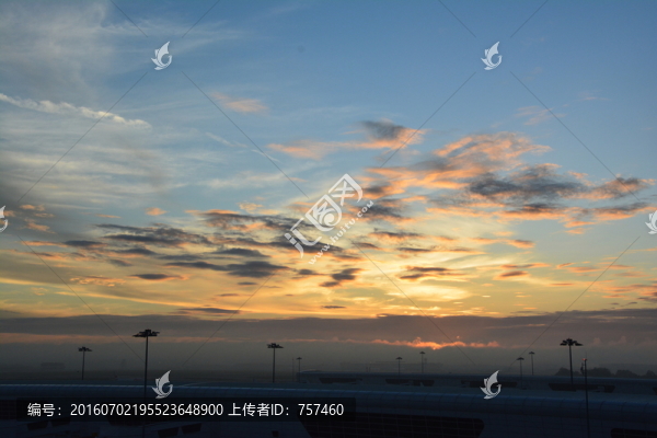 天空,吉隆坡機場