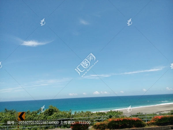 海,藍天