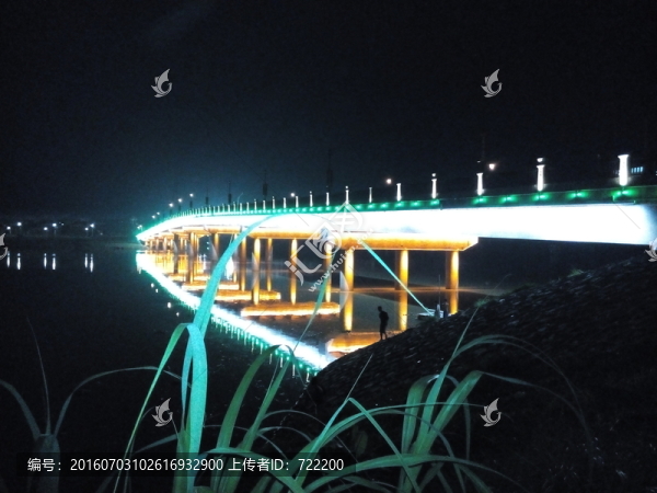 夜晚,橋