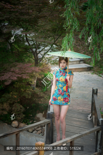 旗袍美女