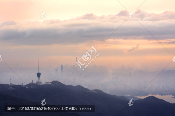 梧桐山風光