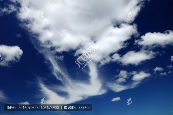 藍天白云