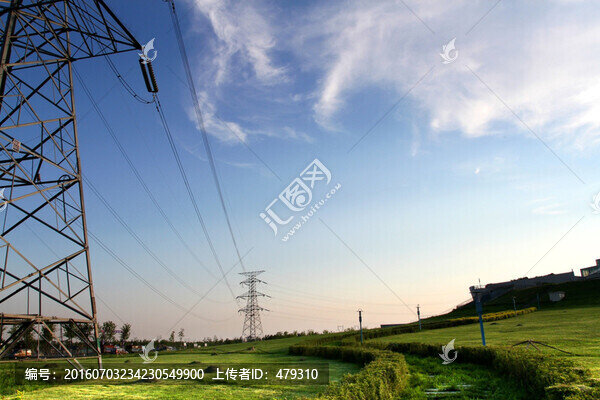 供電,高壓線,電塔,能源,電力