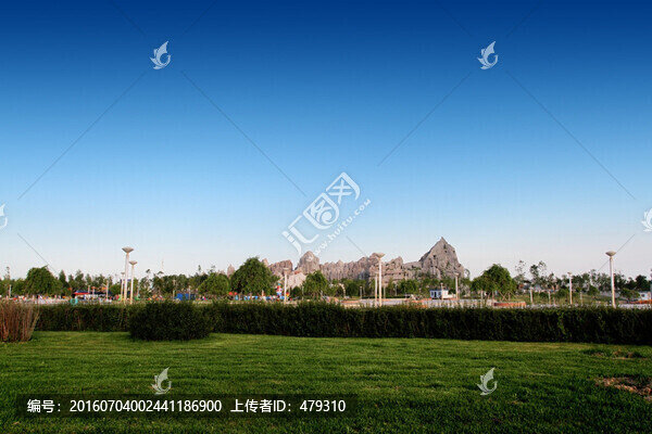 大慶,濕地,草地,城市風光