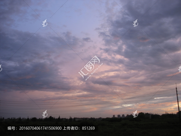 雨后天空