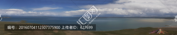 鄂陵湖全景
