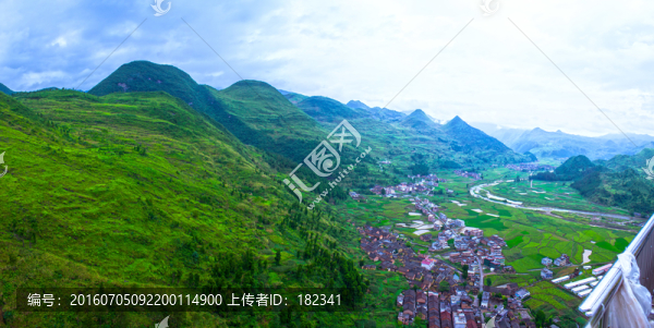 赤石村全景圖1