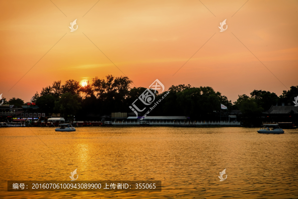 北海晚霞