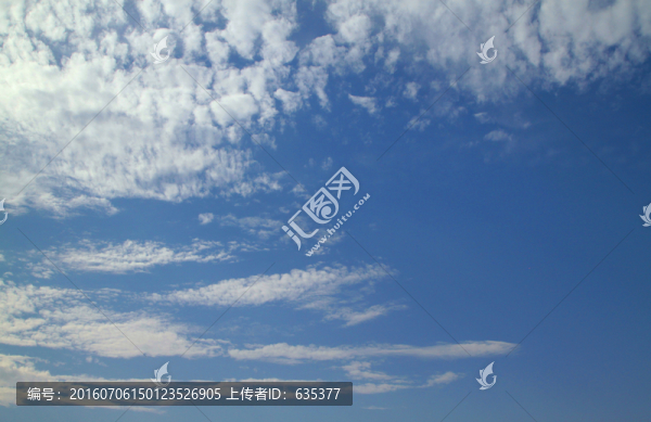 藍天白云
