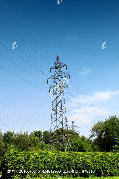 鐵塔,供電,高壓線,電塔,電力
