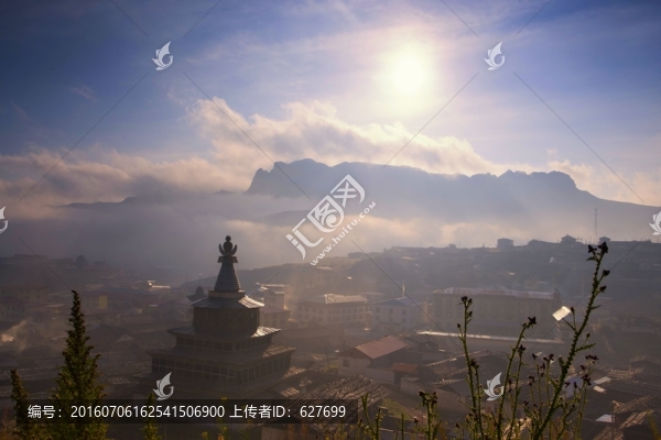 郎木寺風光