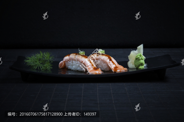 三文魚肚握