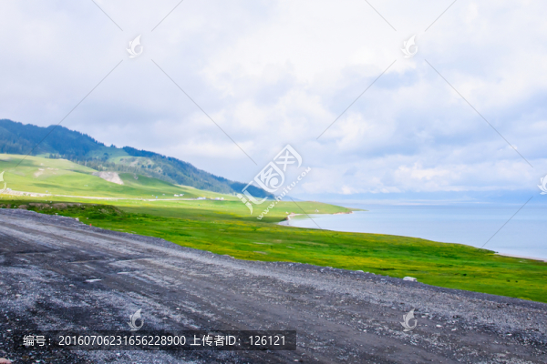 賽里木湖風光