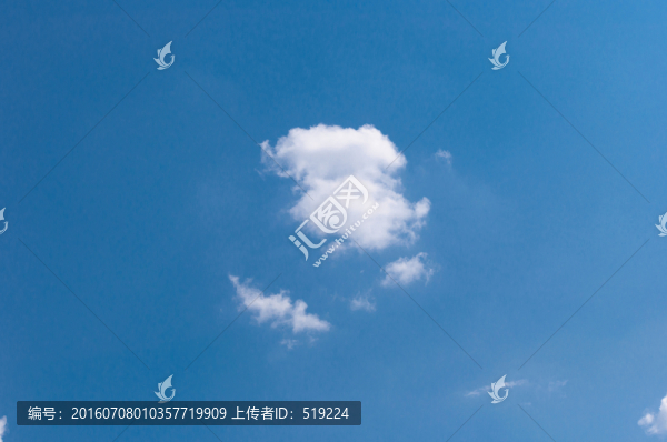 藍天白云