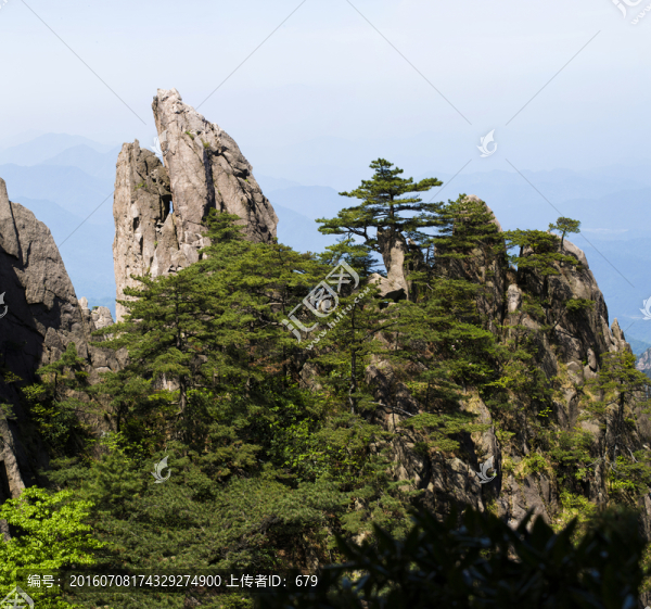 黃山,奇峰