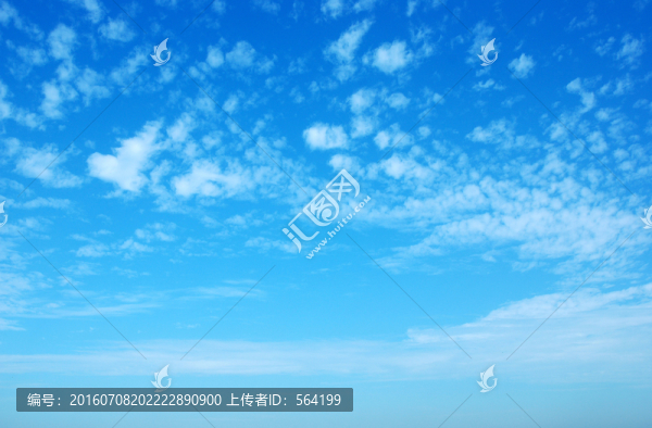 藍天白云