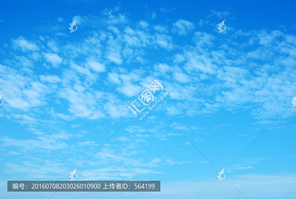 藍天白云