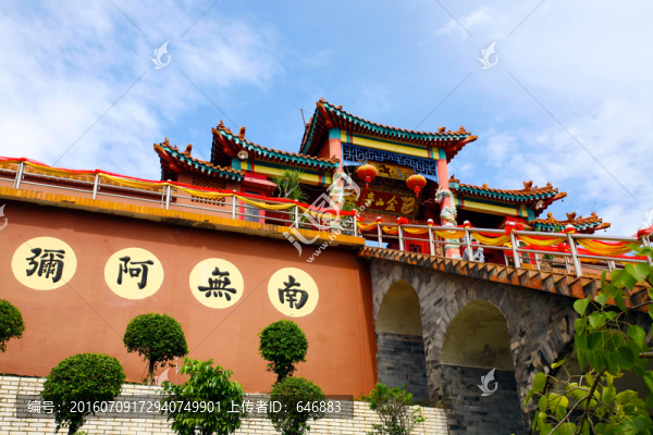 金山寺,古廟