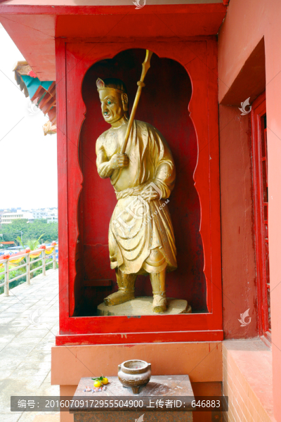 四大天王,神仙,金山寺,佛像