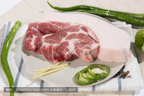 有機豬肉,梅花肉