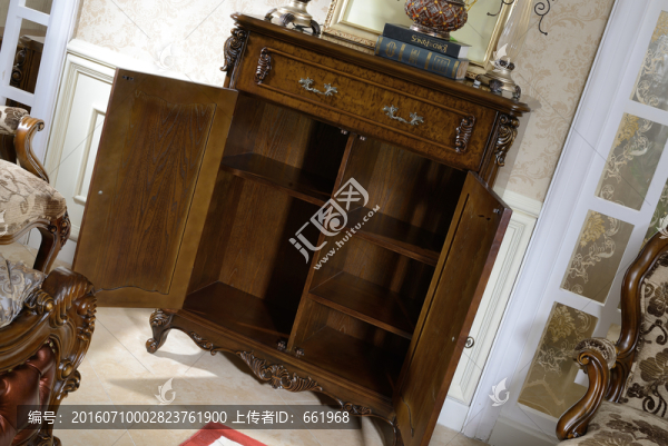 鞋柜,美式實木家具