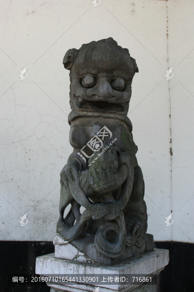 太平天國忠王府,石獅子