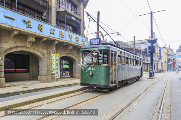 老上海街景