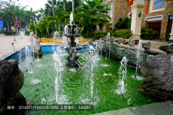 噴水池