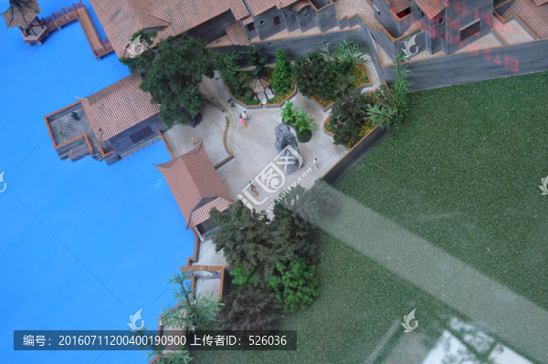 園林,建筑模型