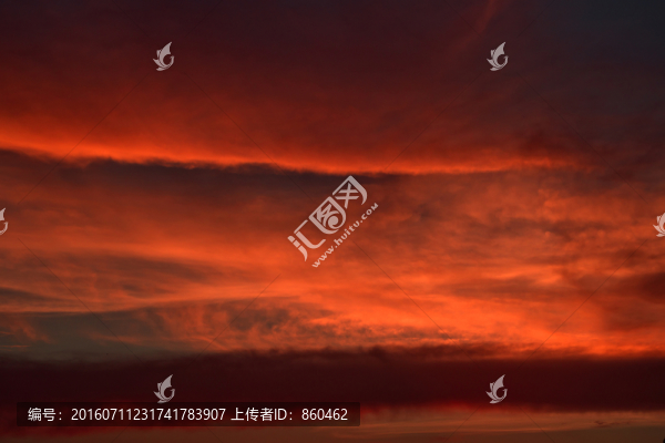 晚霞