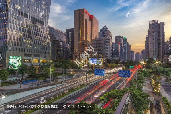 夜景,珠江新城