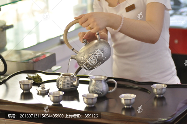 純銀茶具