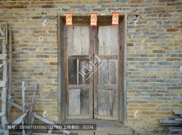 農(nóng)村木門