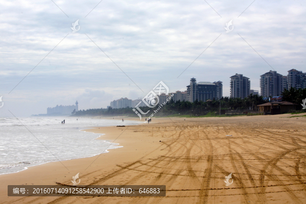 海邊,建筑,樓盤