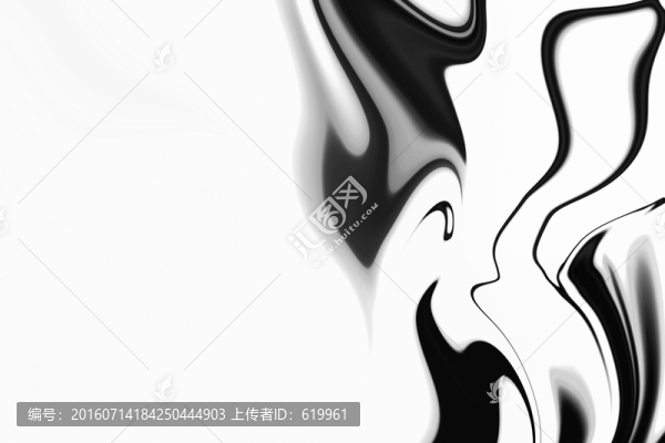水墨線條,黑白線條