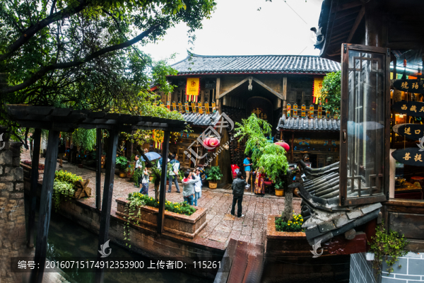 流水小橋