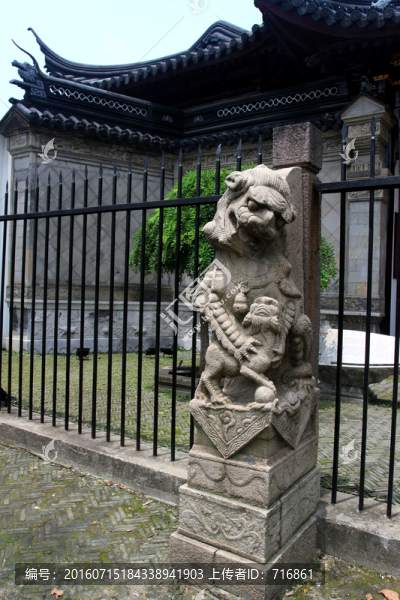 蘇州昆曲博物館,石獅子