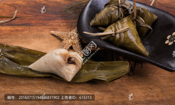 江米红枣粽子,端午节,传统美食