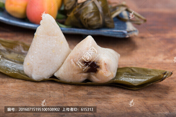 糯米粽子,江米粽子,江米紅棗粽