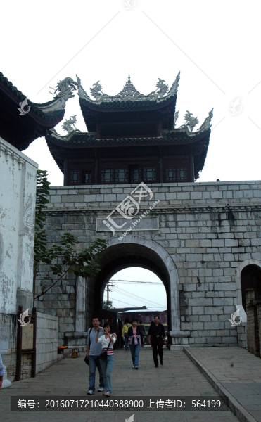 貴州貴陽青巖古鎮(zhèn)城門