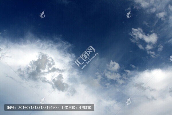 天空,云彩,藍(lán)天,白云,清晨