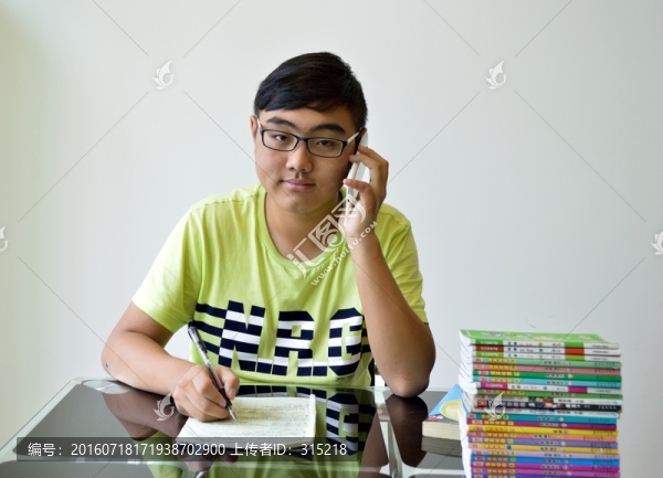 男孩,肖像,人像