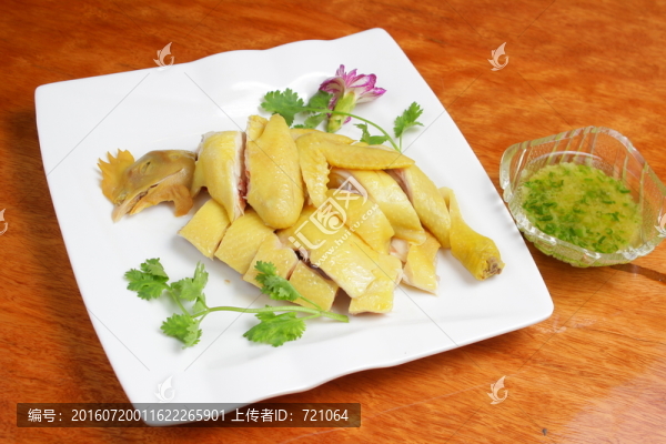 白切雞,蔥油雞