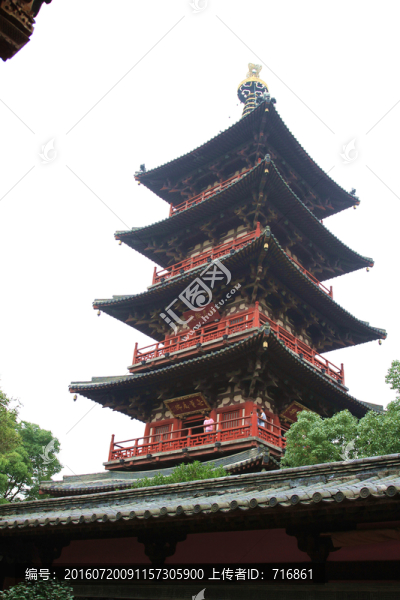 寒山寺,普明寶塔