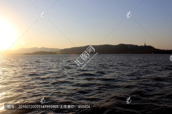 西湖夕陽
