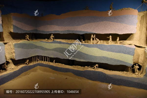 古代銅礦開采場景