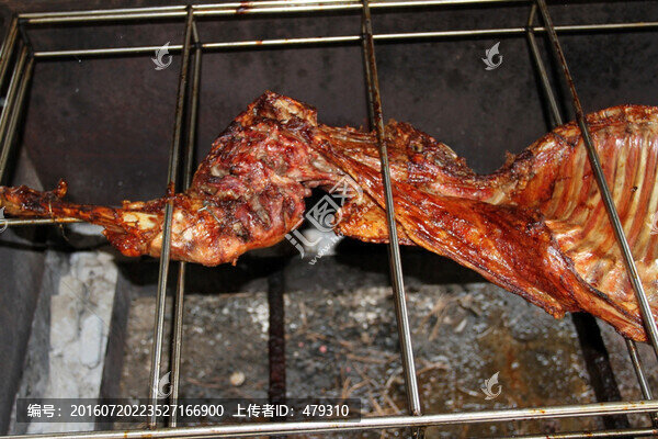 烤全羊,美食,烤羊,烤肉,燒烤
